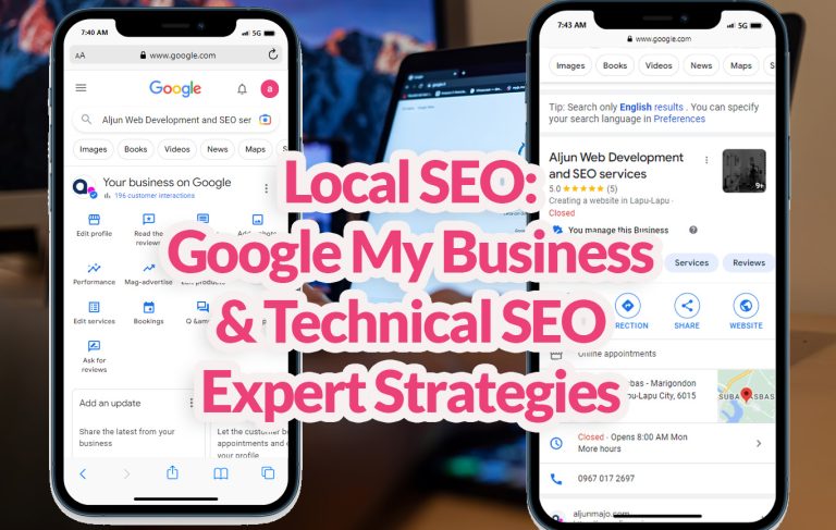 Google My Business & Technical SEO